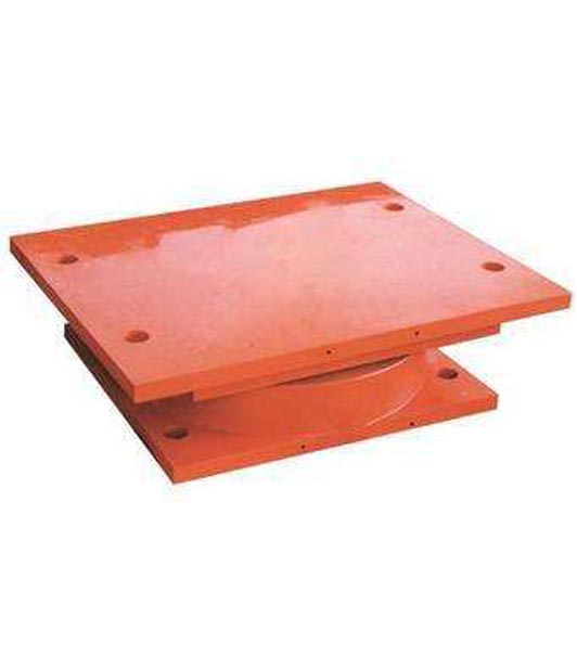 Ball type rubber bearing
