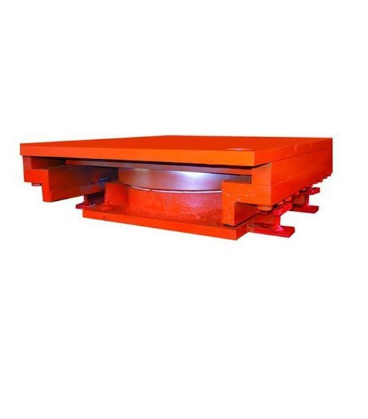 Pot rubber bearing