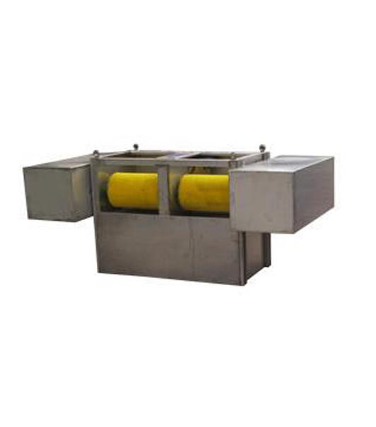 Belt conveyor receiving machine