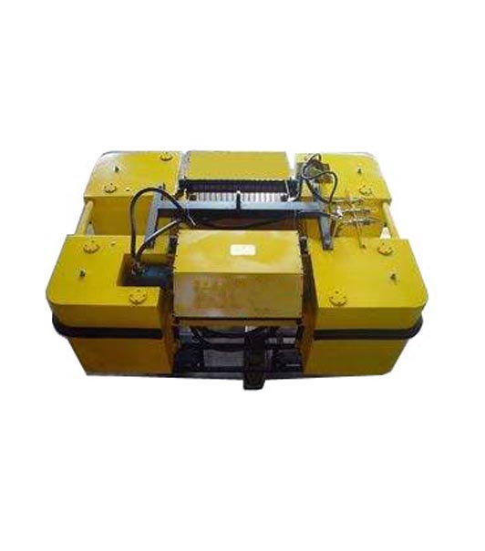 Rotating disc receiving machine