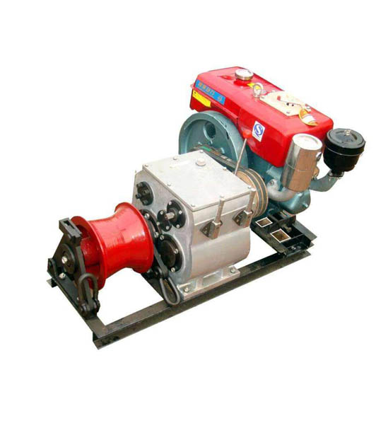 Cable receiving machine